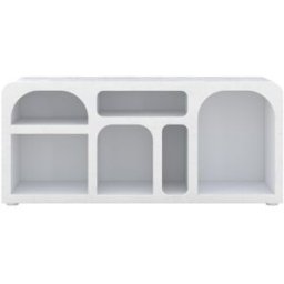Maison Pavane Buffet de yeso blanco roto 160 cm