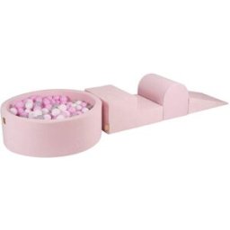 MeowBaby Parque infantil - bloques de escalada con piscina de bolas para niños