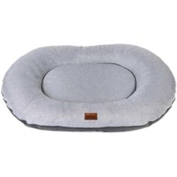 E-doggy Cama perro ovalada xxxl confort premium acolchada diseño lujo interior
