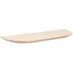 Decowood Consola recibidor de madera tono natural 100x3,2cm