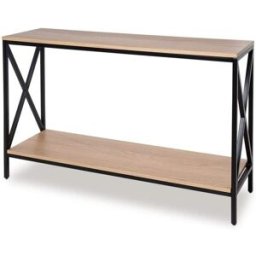 Koketto Home Consola recibidor estilo clásico acabado madera