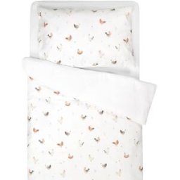 Sevira Kids Juego de ropa de cama para bebé reversible gasa de algodón