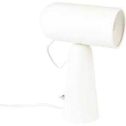 White label Lámpara de mesa basculante de hierro blanco