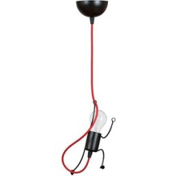 Wonderlamp Lámpara colgante infantil original negro con altura regulable