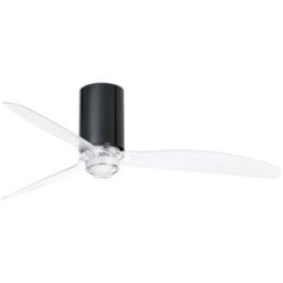 FARO BARCELONA Ventilador con luz pc transparente 128x128x32.4 cm