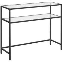 Calicosy Consola de metal l90 cm - negro