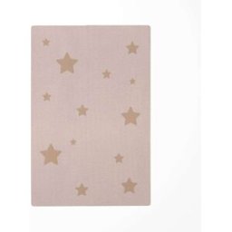 Decochic Alfombra de juego infantil estrellas beige 85x130cm
