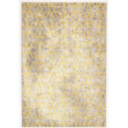 Carpet Living Alfombra de decoración en tela amarilla 200x290cm