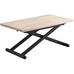 Home Heavenly Mesa centro convertible en mesa comedor patas metal negras