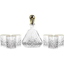 Fijalo Set 7 piezas whisky cristal 630 ml