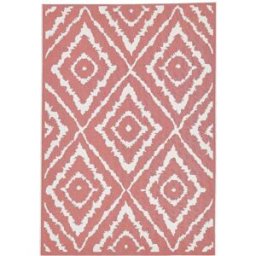 Tom Tailor Alfombra de poliéster tejida a máquina - rosa - 160x230 cm