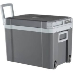 Tectake Nevera portátil eléctrica con calentador de 35 l, 52,5 x 35 x 40 cm
