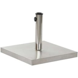 Fijalo Base parasol inox plateado 45x45x35cm