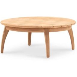 Defora Home Mesa baja redonda teca 100cm - Zante