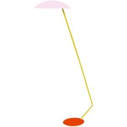 Tosel Lámpara para leer articulado metal multicore pantalla rosa