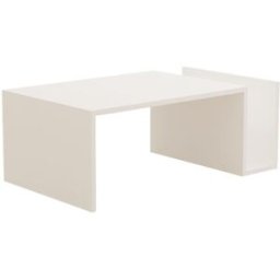 Habitat & Jardin Mesa de centro blanco 86 x 50 x 32 cm