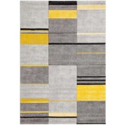 Carpet Living Alfombra de decoración en tela amarilla 200x300cm