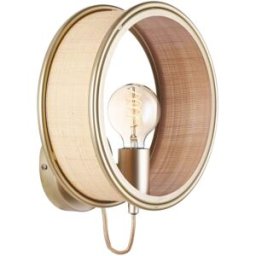 Maison Pavane Aplique de pared de fibra natural