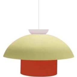 Tosel Suspensión irregular metal beige pantalla beige