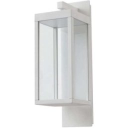 Lucande Lámpara de pared led exterior de aluminio blanco
