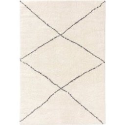 Benuta Alfombra pelo largo crema 200x290