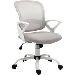 Vinsetto Silla de oficina 61x61x99 cm gris