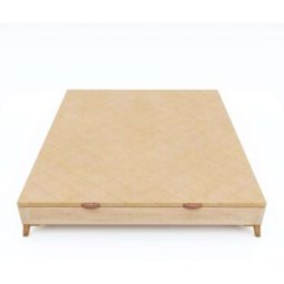 Morfeo Canapé abatible slim con patas 105x200 beige con gran almacenaje