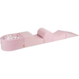 MeowBaby Parque infantil - bloques de escalada con piscina de bolas para niños