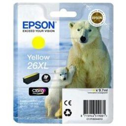 Epson 26 XL (T2634) Cartucho de tinta amarillo XL