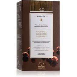 Argan Oil Tinte Permanente Para Cabello Con Aceite De Argán Tono 6.0 Dark Blonde 50 Ml