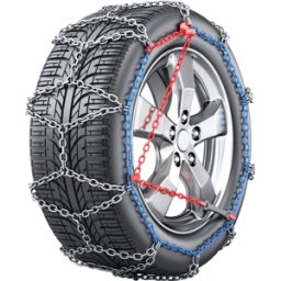 FREI KFZ 18640 - Cadenas de coche - nieve 16mm, 15"-19", 215-255mm, 2 piezas
