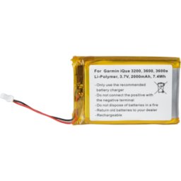 FREI AKKU GPS GAR1 - Batería del navegador, Garmin iQue, Li-Pol, 2000 mAh