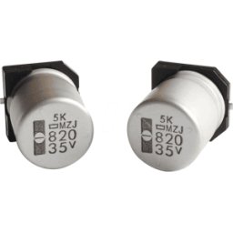 EUROPE CHEMI-CON ECC ZJ6R3182MJA - Elko SMD, 1800 micras, 6,3V, 105 °C, 2000 h