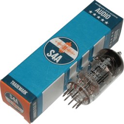 S4A TUBE ECC83 X2 - Tubo de electrones, triodo doble, Noval, 9 polos, par emparejado
