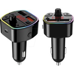 MAXTRACK MATR MT 2 L - Transmisor FM, Bluetooth, función manos libres