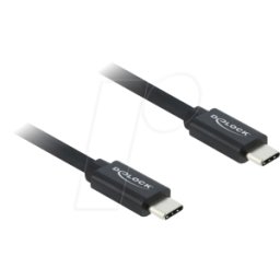 DELOCK 81705 - Cable USB 40 Gbps coaxial USB PD 3.1 240 W 0,5 m