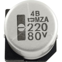 EUROPE CHEMI-CON ECC ZA5004R7MD6 - Elko SMD, 4,7 micras, 50 V, 105 °C, Low Imp, 4,0 x 5,8 mm