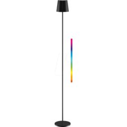 GOOBAY GB 76573 - Lámpara de pie LED, al aire libre, RGBW, 122 cm, control táctil,