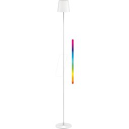 GOOBAY GB 76572 - Lámpara de pie LED, al aire libre, RGBW, 122 cm, control táctil,