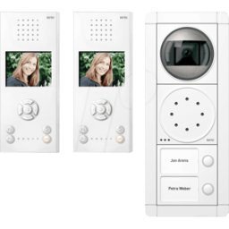 RITTO RGE1892470 - Video intercomunicadores Set PORTER, casa de 2 familias