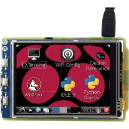 FREI RASP PI 3.2TD 2 - RASPBERRY PI SHIELD - pantalla LCD táctil, 3,2", 320x240
