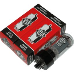 RSD TUBE 6L6GC X2 - Tubo de electrones, tubo de potencia, octal, 8 polos, par empare