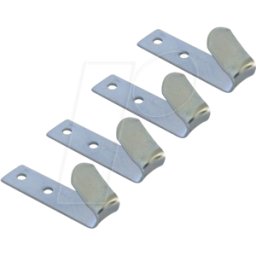 FREI ANHGR 25174 - Remolque - ganchos para lona, metal, 4 piezas