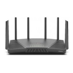 Synology RT6600ax Router WiFi6 1xWAN 3xGbE 1x2.5Gb - Tribanda (2,4 GHz/5 GHz/5 GHz) - - Negro