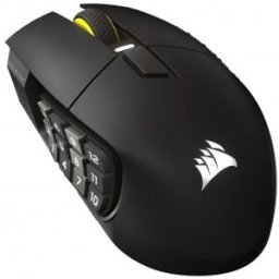 Corsair Scimitar Elite Wireless SE RF Wireless + Bluetooth Óptico 33000 DPI