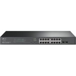 TP-Link TL-SG2218P switch L2/L2+ Gigabit Ethernet (10/100/1000) Energía sobre Ethernet (PoE) 1U Negr