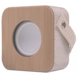 Mars Gaming MS-ECO Altavoz Bluetooth 5.1 Ecológico Material Orgánico Wheat Straw y Bambú Tamaño Comp