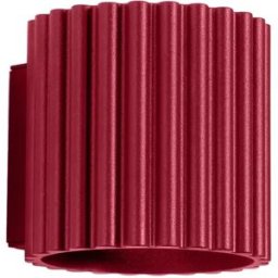 Aplique de pared Aura burdeos G9