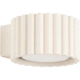 Aplique de pared Aura beige Gx53