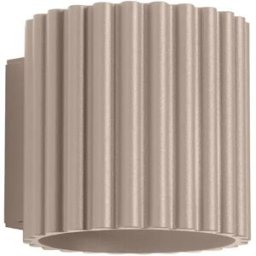 Aplique de pared Aura taupe G9